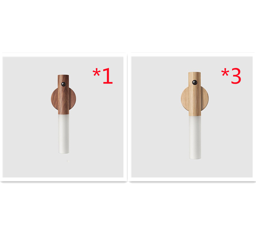 Magnetisk LED-nattlampa med rörelsesensor